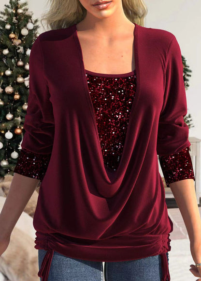 Rosa™| Elegante kerst top