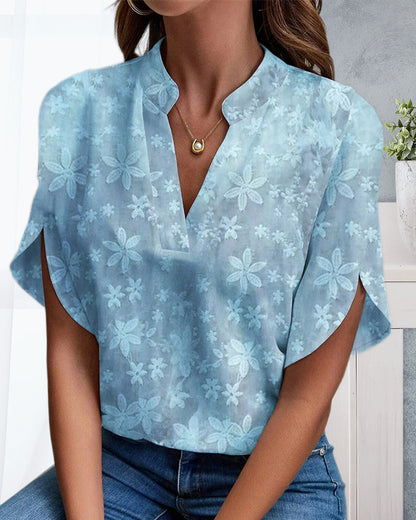 Ellen™| Bloemen Blouse