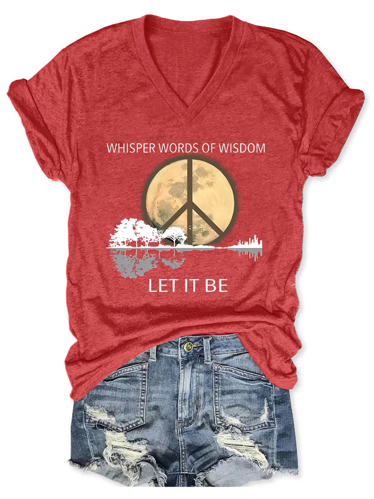 Let it be Casual T-shirt