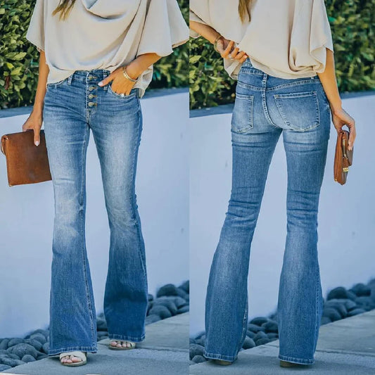 Vintage Flare Jeans |1+1 GRATIS|