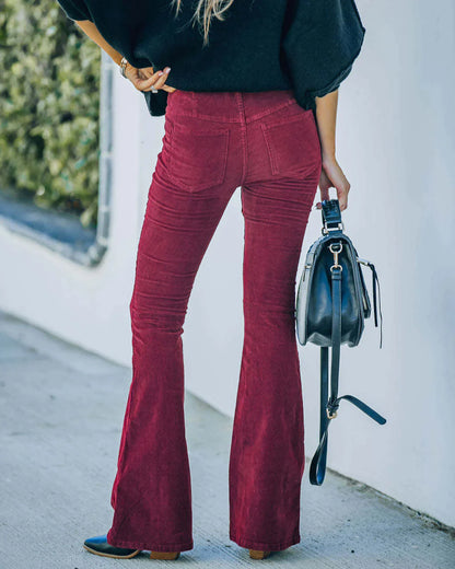 Ines | Flared broek